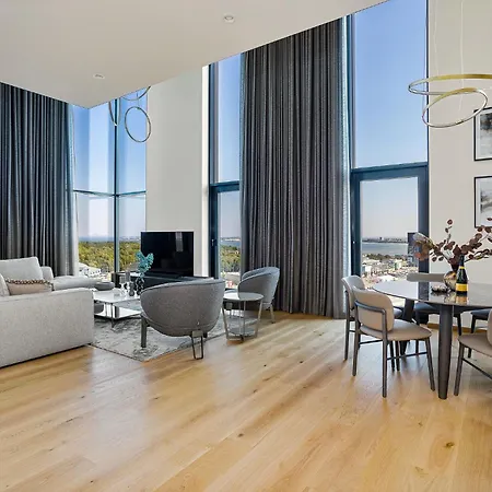 Elegant Seaview Penthouse 3br Ensuite Luxury Retreat With Sauna And Free Parking * Tallin